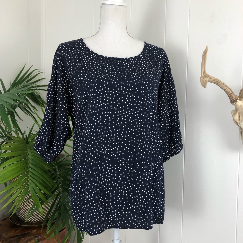 !FINAL CHANCE! Alice Ritter Brooklyn Star Blouse